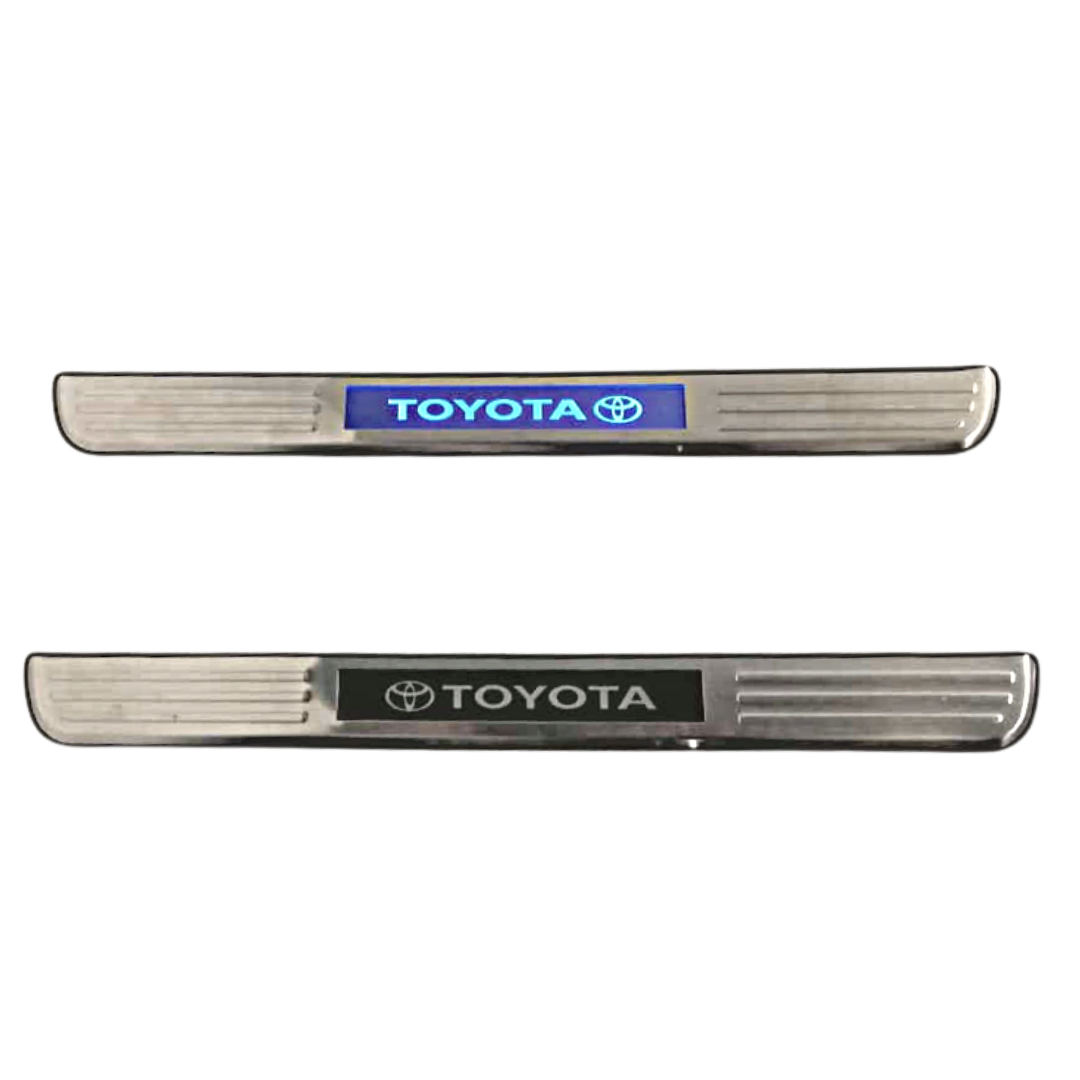 Toyota LED wireless step plate 2pc