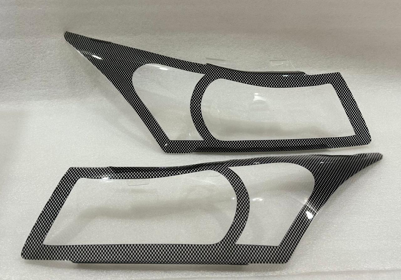 Chev Cruze 10+ Carbon Headlight Shields