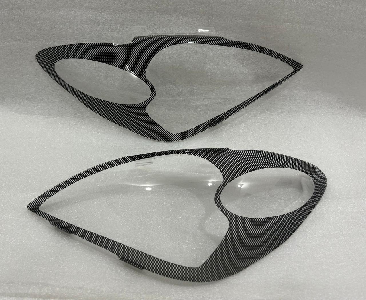 Toyota Avanza Carbon Headlight shields 2006-2009