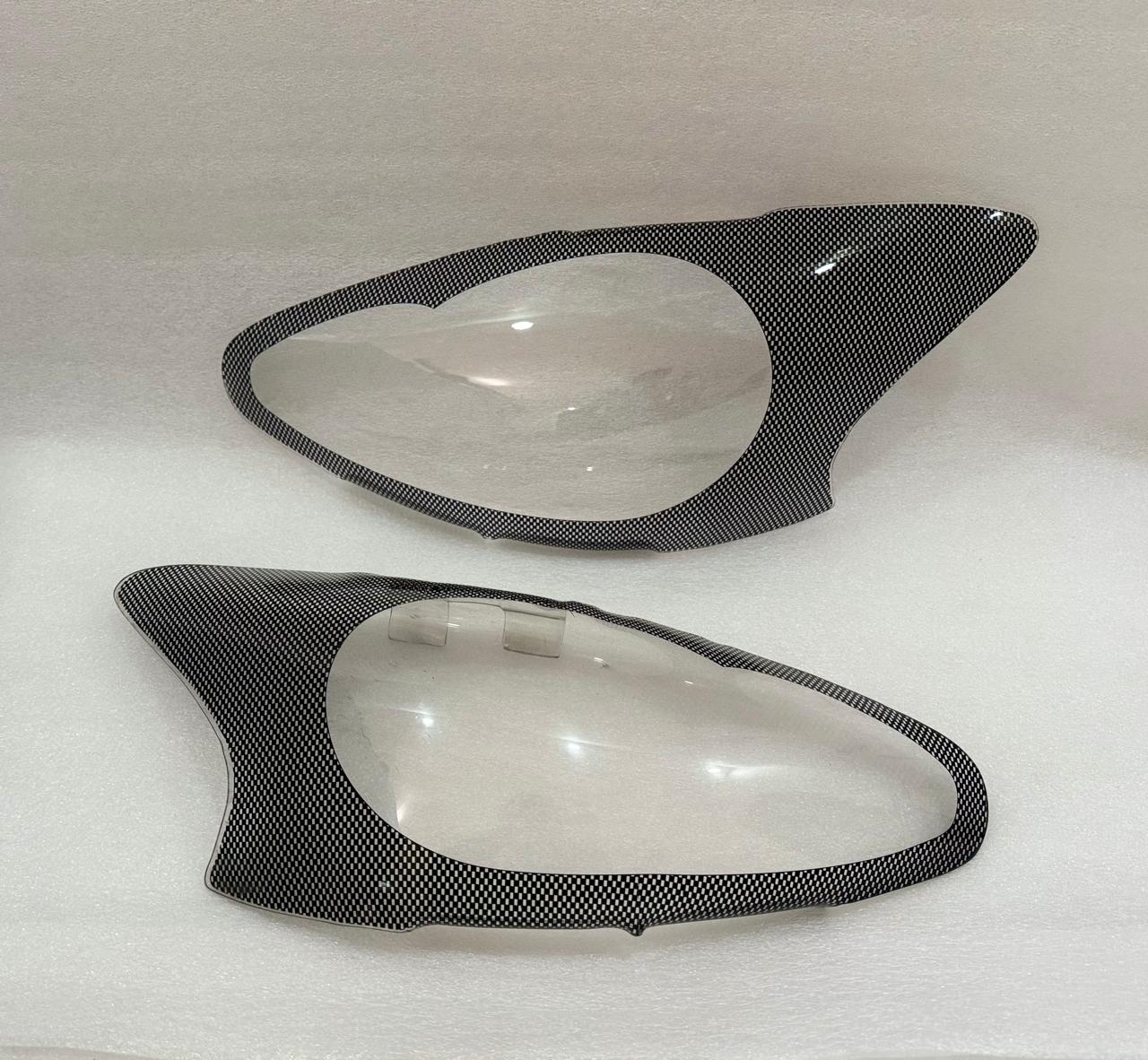 Toyota Aygo Carbon Headlight shields 2011+