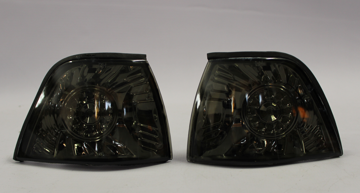Led E36 E36 LED Corner Light Set 4 Door - Smoked – Exotic Auto Accessories