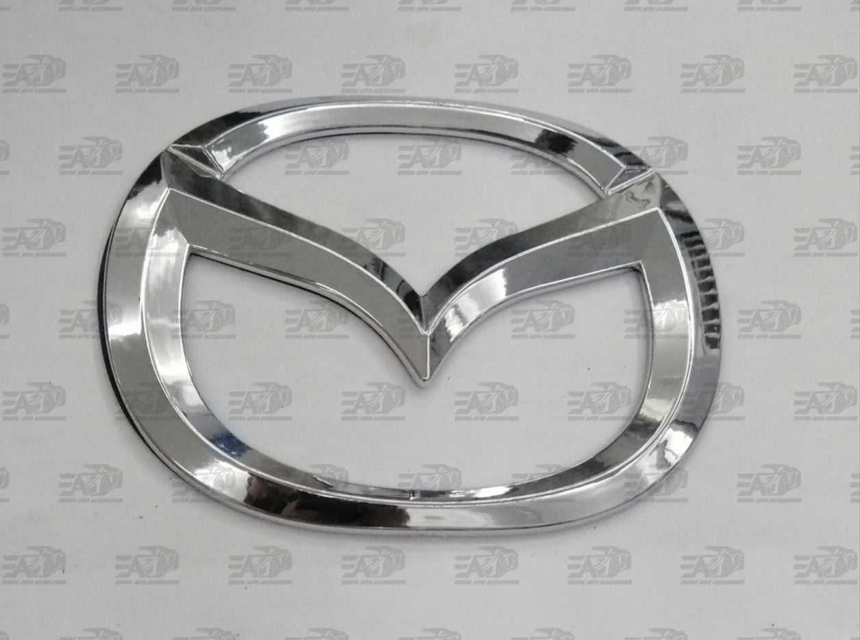 Mazda silver badge 125 x 100mm