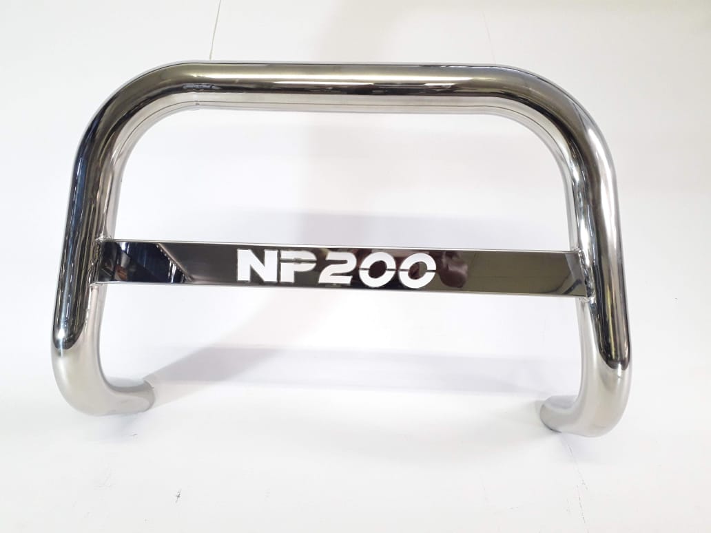 Nissan NP200 chrome nudge bar 2010+