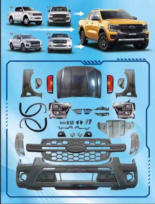 Ford Ranger T6/T7 conversion kit to next Gen T9 12-22