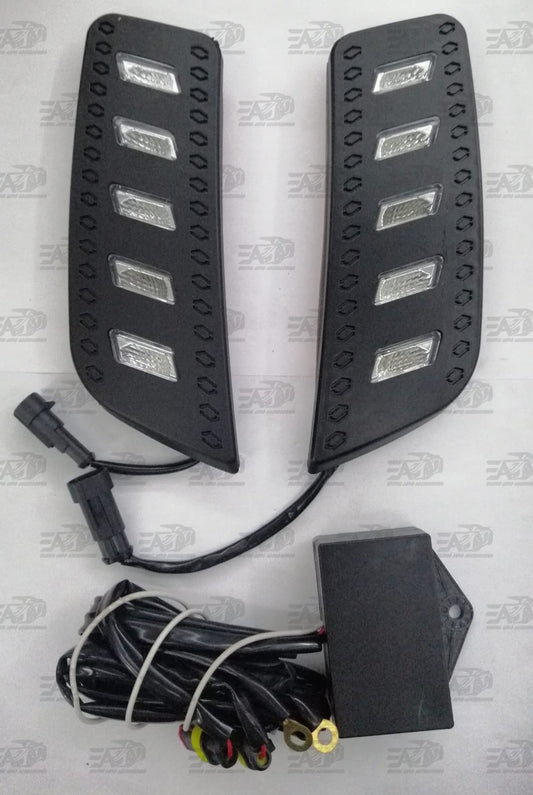 Ford Ranger T7/T8 side grill inserts LEDs