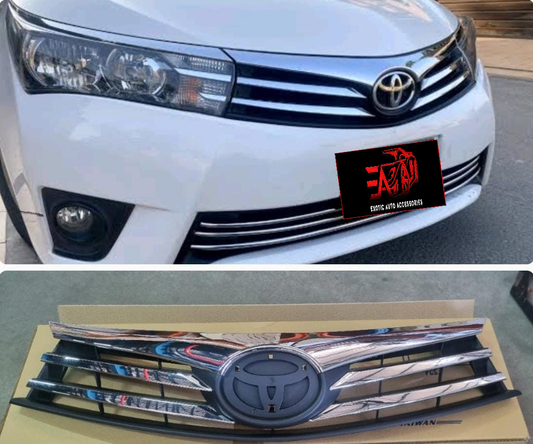 Toyota Corolla Prestige chrome grill 2014-2021