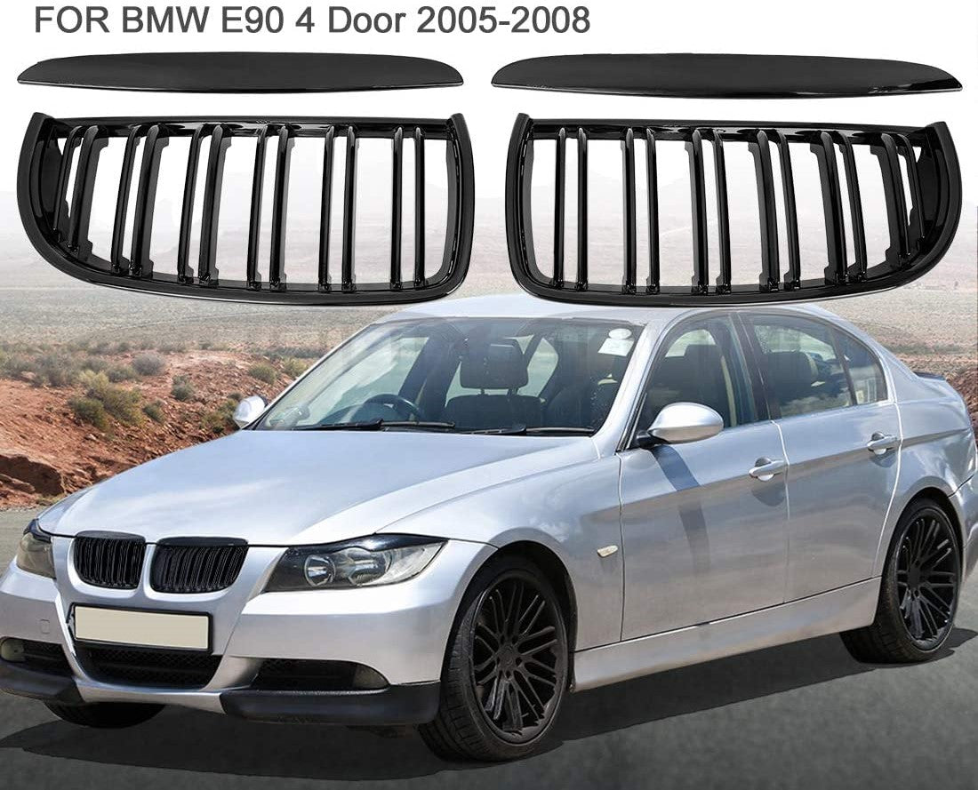 E90 dual slat kidney grill pre LCI 2005-2008