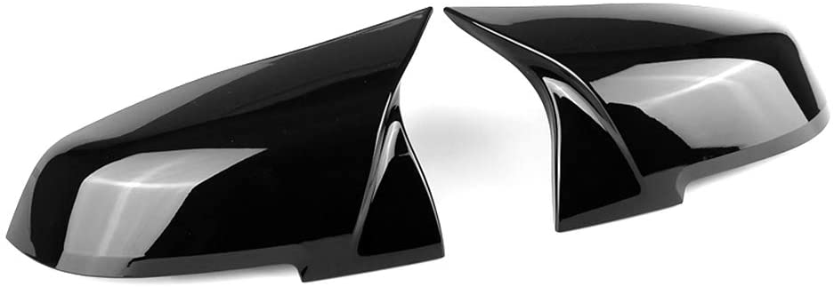 F22 gloss black M4 style mirror covers