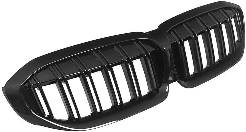 G20 dual slat gloss black kidney grill