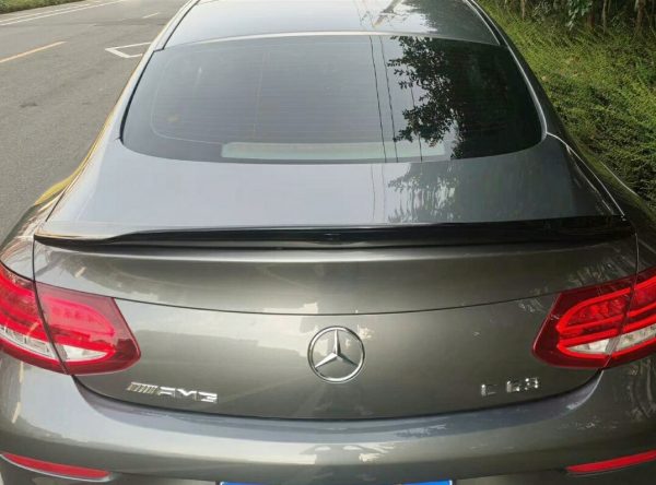 C-Class W205 coupe PSM gloss black boot spoiler