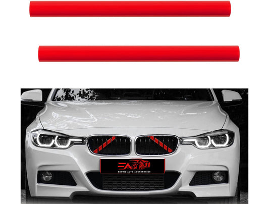 RED INNER GRILL ROD COVERS