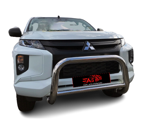 Mitsubishi Triton chrome nudge bar 2015-2022