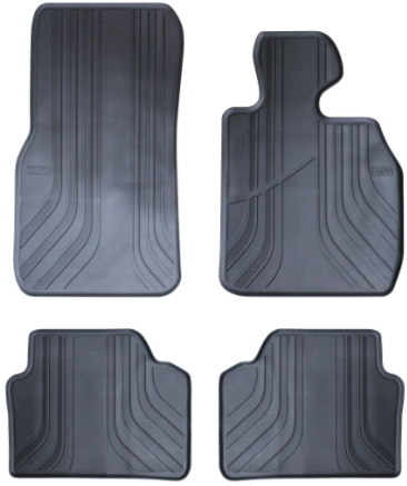 F22 latex 4-piece floor mats