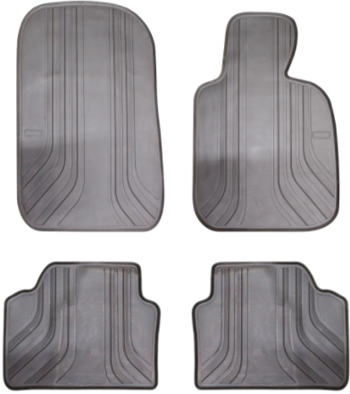 E90 latex 4-piece rubber floor mats