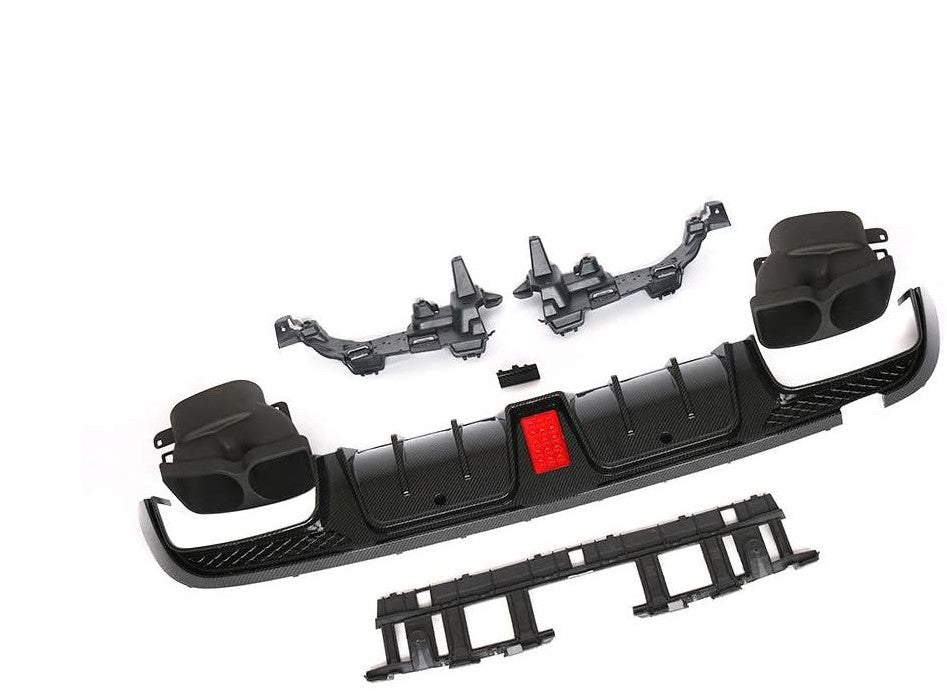Bus Diffuser C-Class W205 Brabus Conversion Diffuser Set – Exotic Auto Accessories