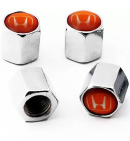 Honda logo valve caps 4-piece