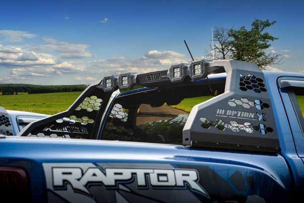 Ford Ranger Option X black roll bar 2012-2021