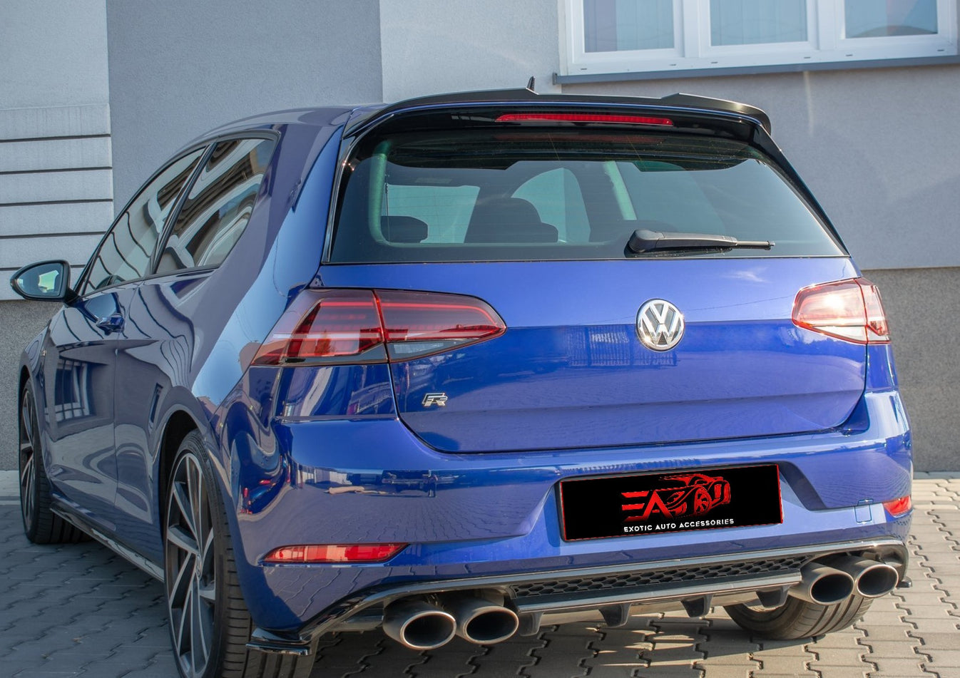 VW GOLF 7 GTI/R MAXTON BOOT EXTENSION SPOILER Exotic Auto Accessories